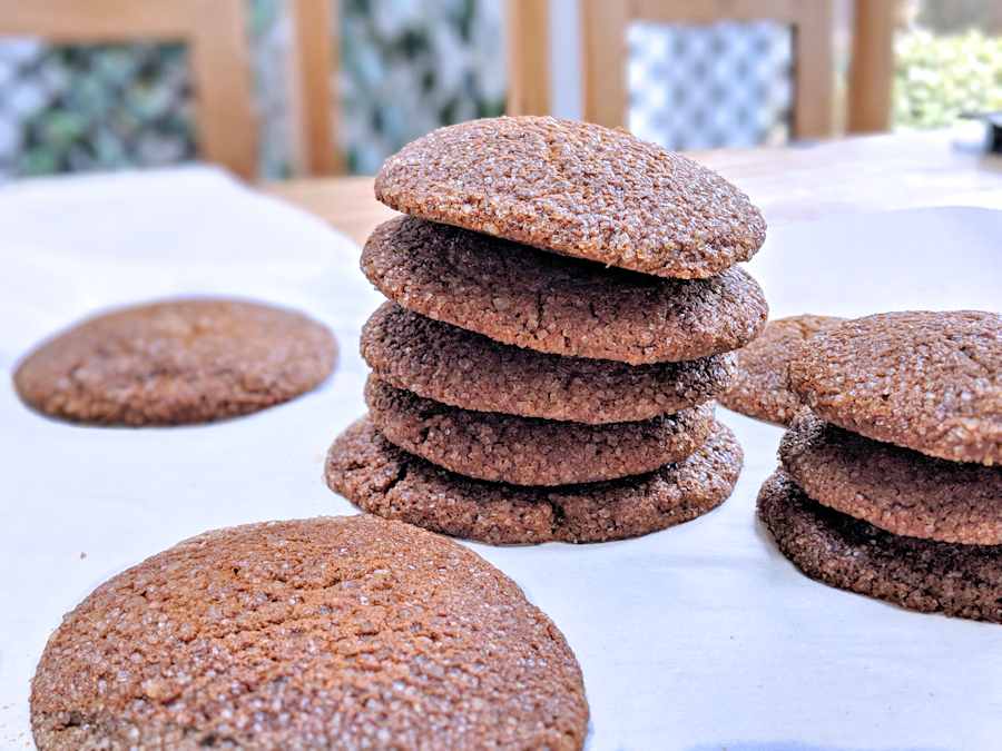 Ginger Molasses Cookies Recipe Cuisine Fiend